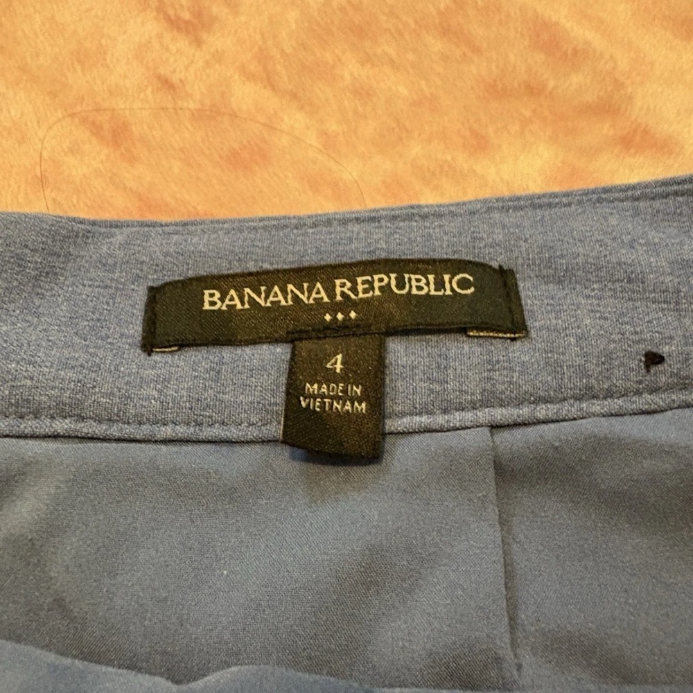 Banana Republic Navy Blue Pencil Skirt - Picture 2 of 2